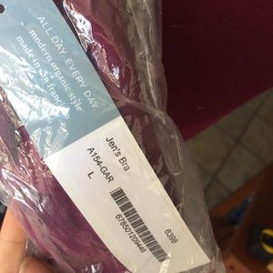 Brand new large blue canoe bras